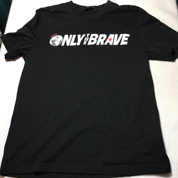 Diesel only the brave black short sleeve tshirt Large soft casual - Picture 1 of 8